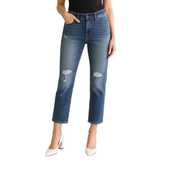 Vigoss Frankie Slim Straight Jeans Blue Stretch Denim NWT Size 29 - Picture 1 of 11